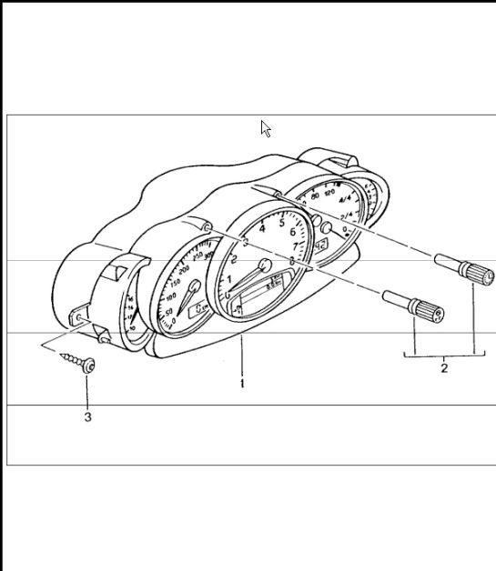 Diagram 906-01 Porsche 911/912 (1965-1989) Équipement électrique