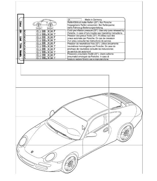 paint touch-up applicator lacquers 997.1 2005-08