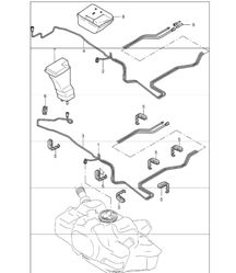 fuel system front 997.1 2005-08