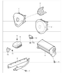 airbag 997.1 2005-08