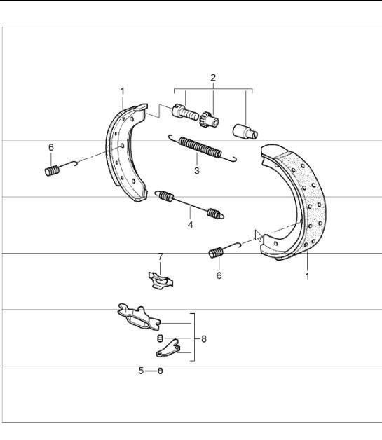 Diagram 603-05 Porsche 卡宴 Turbo S 4.5L 2006>> 车轮、制动器