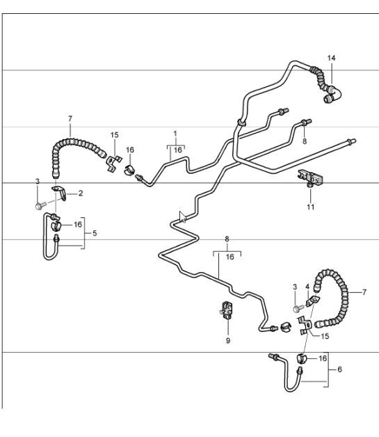 Diagram 604-15 Porsche Cayenne 9YB 2023>> 