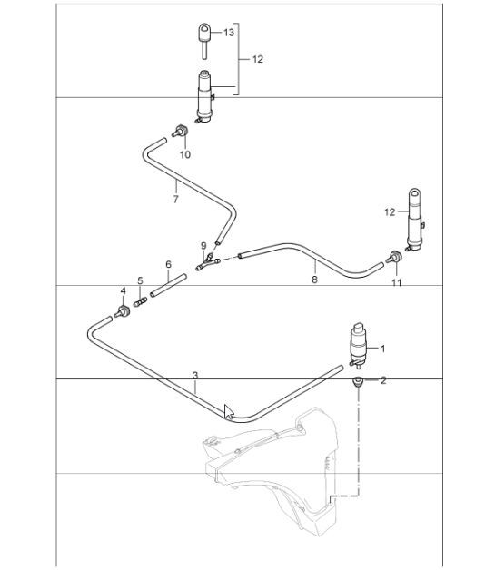 Diagram 904-20 Porsche Cayenne 3.6L 2007>> Materiale elettrico