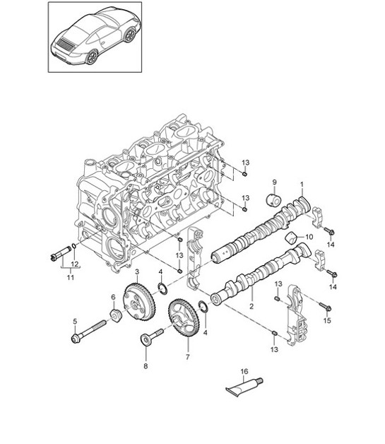 Diagram 103-010 Porsche Taycan (9J1) MK2 2024>> 
