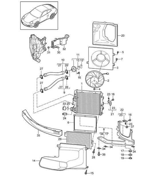 Diagram 105-015 Porsche Macan (95B) MK3 2022>> 