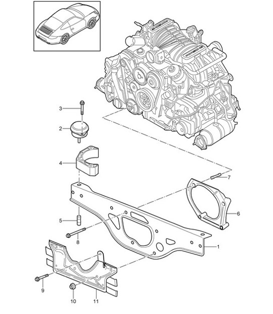 Diagram 109-000 Porsche Taycan (9J1) MK2 2024>> 