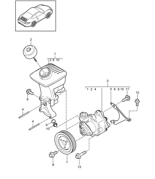 Diagram 403-003 Porsche Taycan 2020>> 