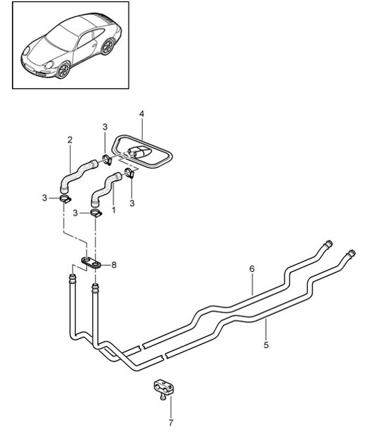 Diagram 813-000 Porsche Panamera 970 MK1 (2009-2013) Carrozzeria