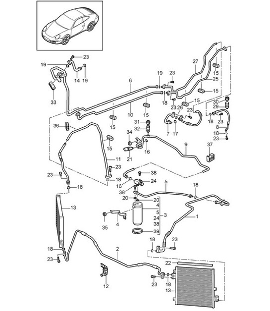Diagram 813-025 Porsche Taycan (9J1) MK2 2024>> 