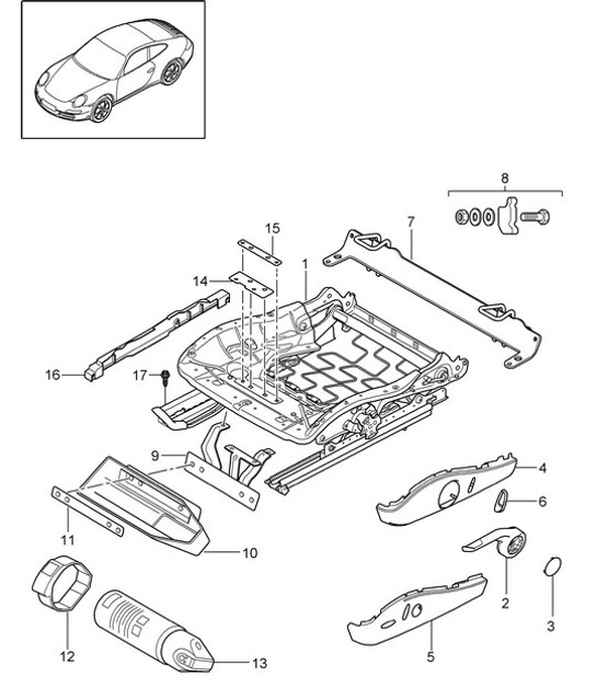 Diagram 817-023 Porsche Taycan (9J1) MK2 2024>> 
