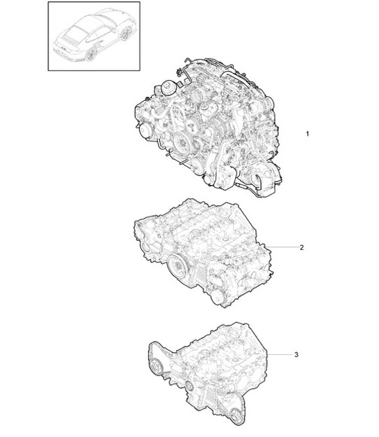 Diagram 101-000 Porsche Taycan (9J1) MK2 2024>> 