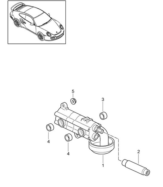 Diagram 104-001 Porsche Macan Turbo 2.9L V6 440马力 
