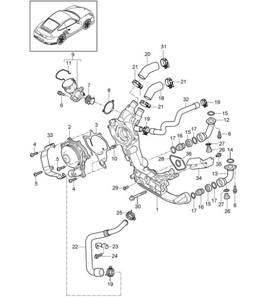 Diagram 105-002 Porsche Macan (95B) MK3 2022>> 