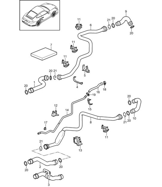 Diagram 105-006 Porsche Macan (95B) MK2 2019-2021 