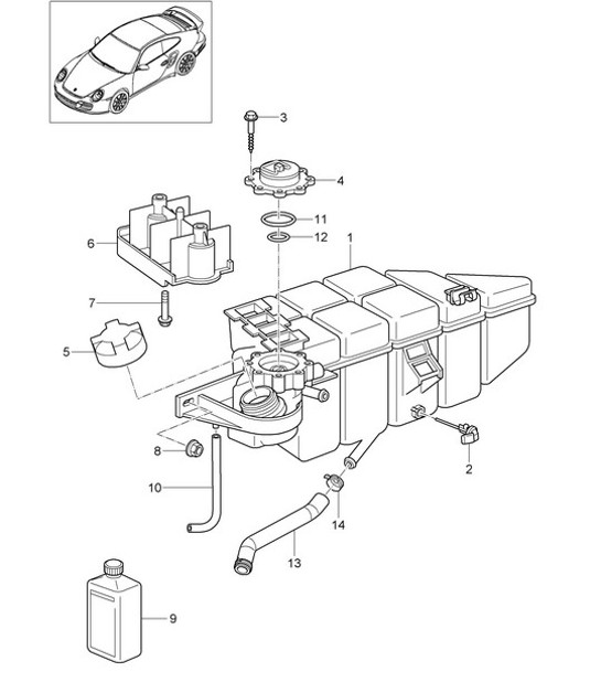 Diagram 105-021 Porsche Taycan (9J1) MK2 2024>> 