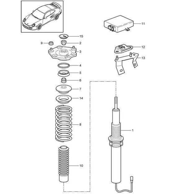 Diagram 402-001 Porsche Taycan (9J1) MK2 2024>> 