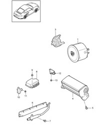 Airbag 997.2 Turbo  / GT2 RS 2010-13