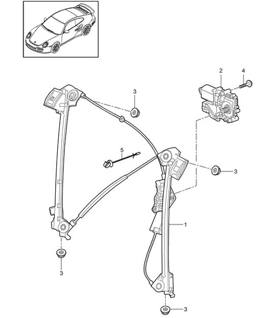Diagram 804-030 Porsche 996 GT3 MKII 2003>> Carrozzeria
