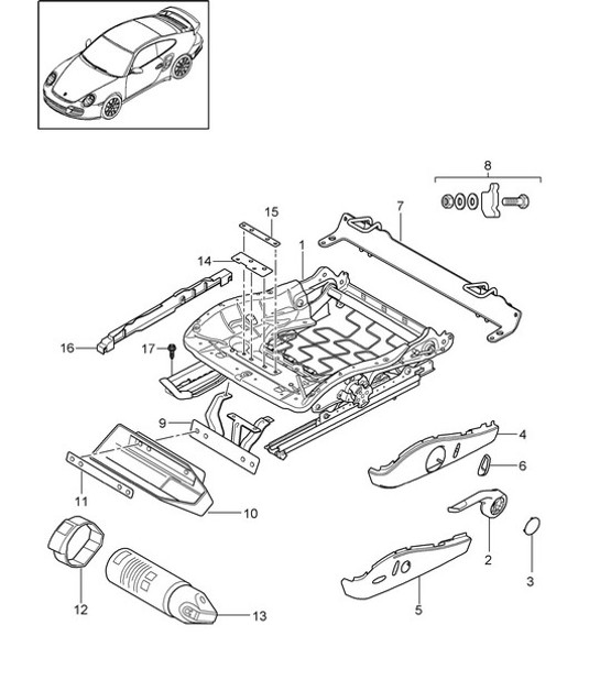 Diagram 817-008 Porsche Taycan 2020>> 