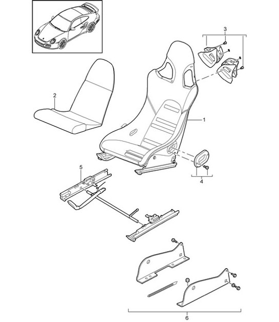Diagram 817-092 Porsche 993 (911) C2 1994-97 Carrozzeria