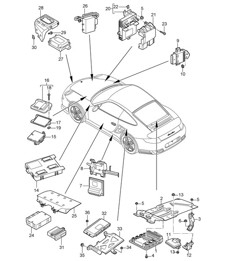 Control units 997.2 Turbo / GT2 RS 2010-13