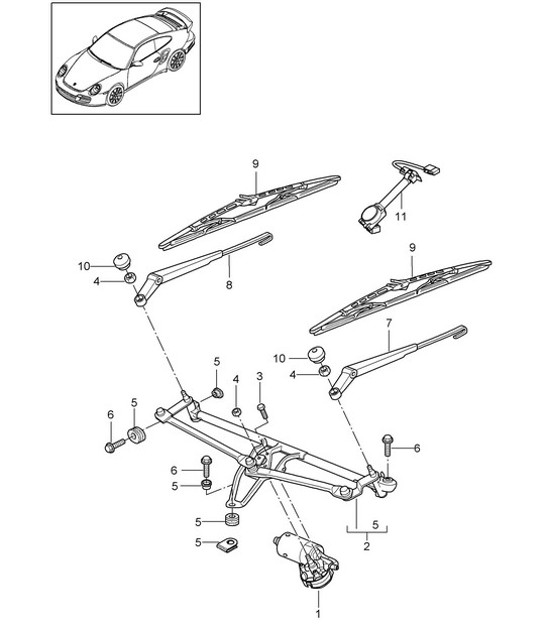 Diagram 904-000 Porsche Taycan (9J1) MK2 2024>> 