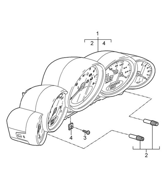 Diagram 906-002 Porsche Cayenne E-Hybrid V6 3.0L V6 340Hp 