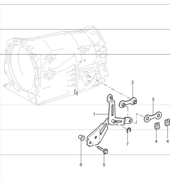 Diagram 320-05 Porsche 卡宴 9YA 2018-2023 