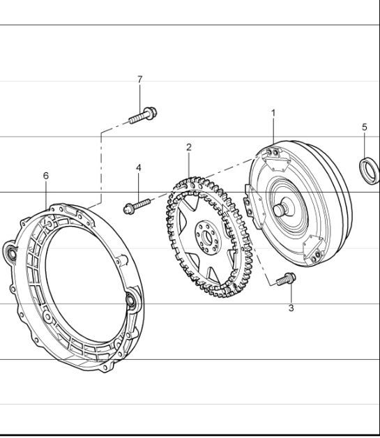 Diagram 330-00 Porsche Cayenne 3.6L 2007>> Trasmissione