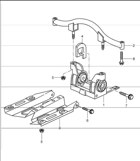 Diagram 370-00 Porsche 997 GT3 2007>> Trasmissione