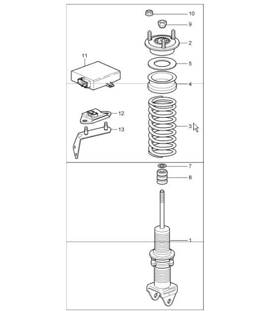 Diagram 502-01 Porsche Taycan (9J1) MK2 2024>> 