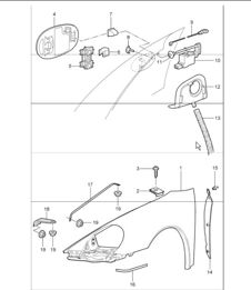 wing 997.1 TURBO 2007-09