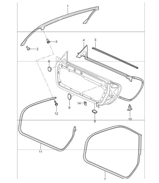 Diagram 804-10 Porsche 918 Spyder 4.6L 
