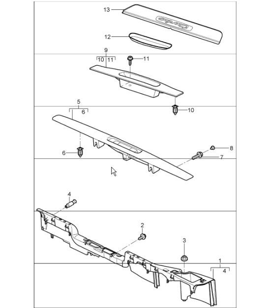 Diagram 807-03 Porsche Taycan (9J1) MK2 2024>> 