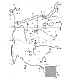 refrigerant circuit 997.1 TURBO 2007-09