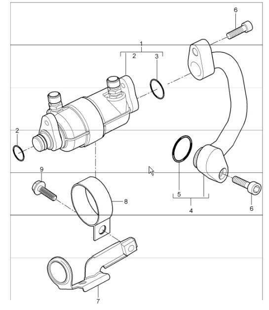 Diagram 813-26 Porsche 993 (911) (1994-1998) Body
