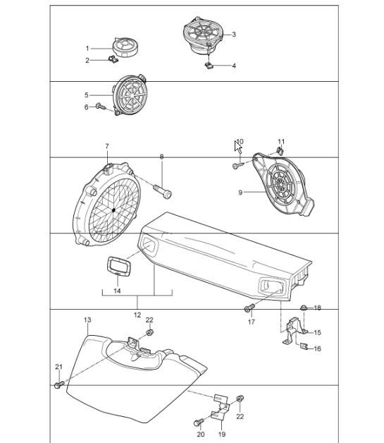 Diagram 911-05 Porsche Taycan 