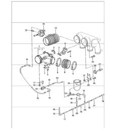 throttle body  996 GT3-1 M96.76 2000-01 and 996 GT3-1/GT3 RS M96.79 2004-05