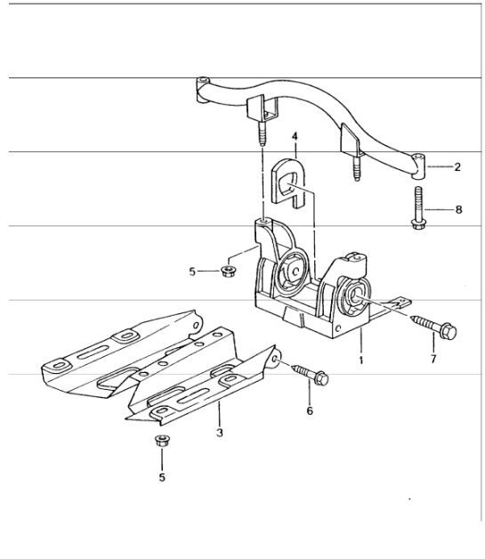 Diagram 306-00 Porsche 996 (911) (1997-2005) Trasmissione