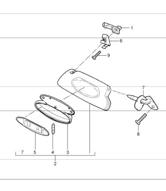 Diagram 807-09 Porsche Carrera GT (2003-2006) 