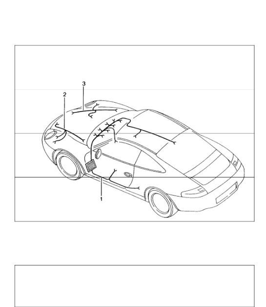 Diagram 902-10 Porsche 996 (911) (1997-2005) Équipement électrique