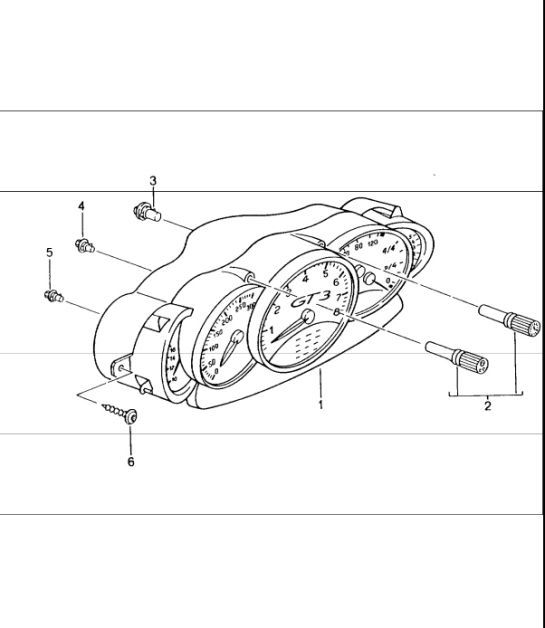 Diagram 906-01 Porsche Cayenne MK1 (955) 2003-2006 Equipo eléctrico