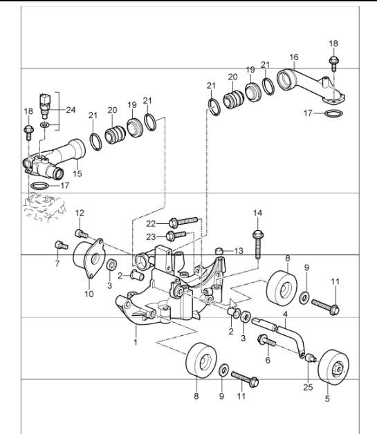 Diagram 101-16 Porsche Taycan (9J1) MK2 2024>> 
