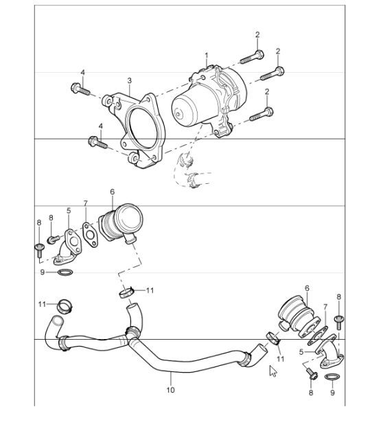 Diagram 108-05 Porsche Taycan 2020>> 