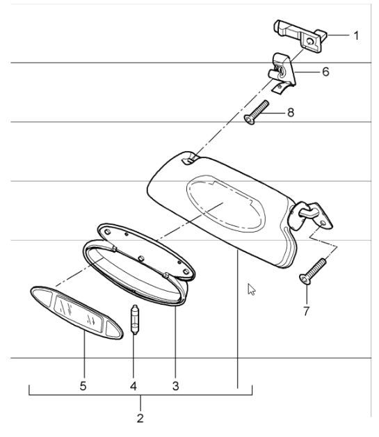 Diagram 807-09 Porsche 997 (911) MK1 2005-2008 Body