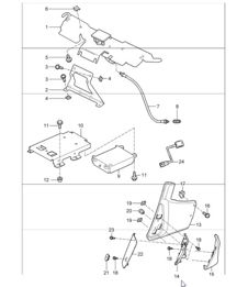 telephone I618/666 for 997 GT3 UPTO 2008
