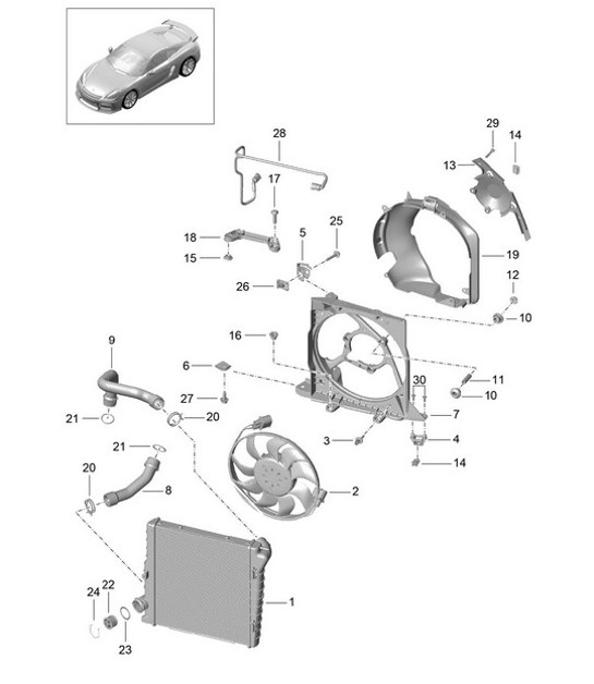 Diagram 105-015 Porsche Macan（95B）MK2 2019-2021 