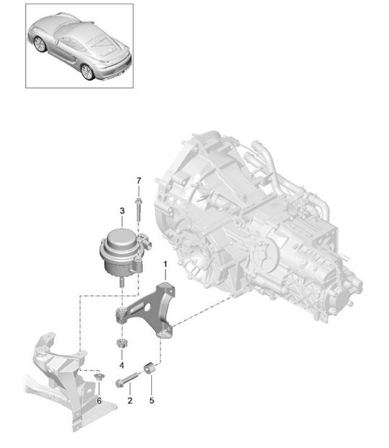 Diagram 306-000 Porsche Taycan (9J1) MK1 2020-2024