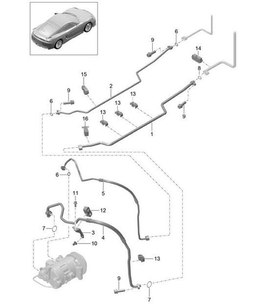 Diagram 813-025 Porsche Taycan (9J1) MK2 2024>> 