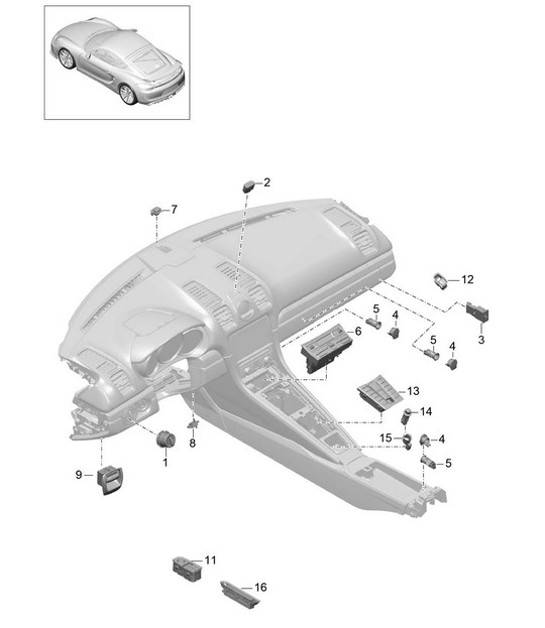 Diagram 903-005 Porsche Macan S 汽油 2.9L V6 380Bhp 